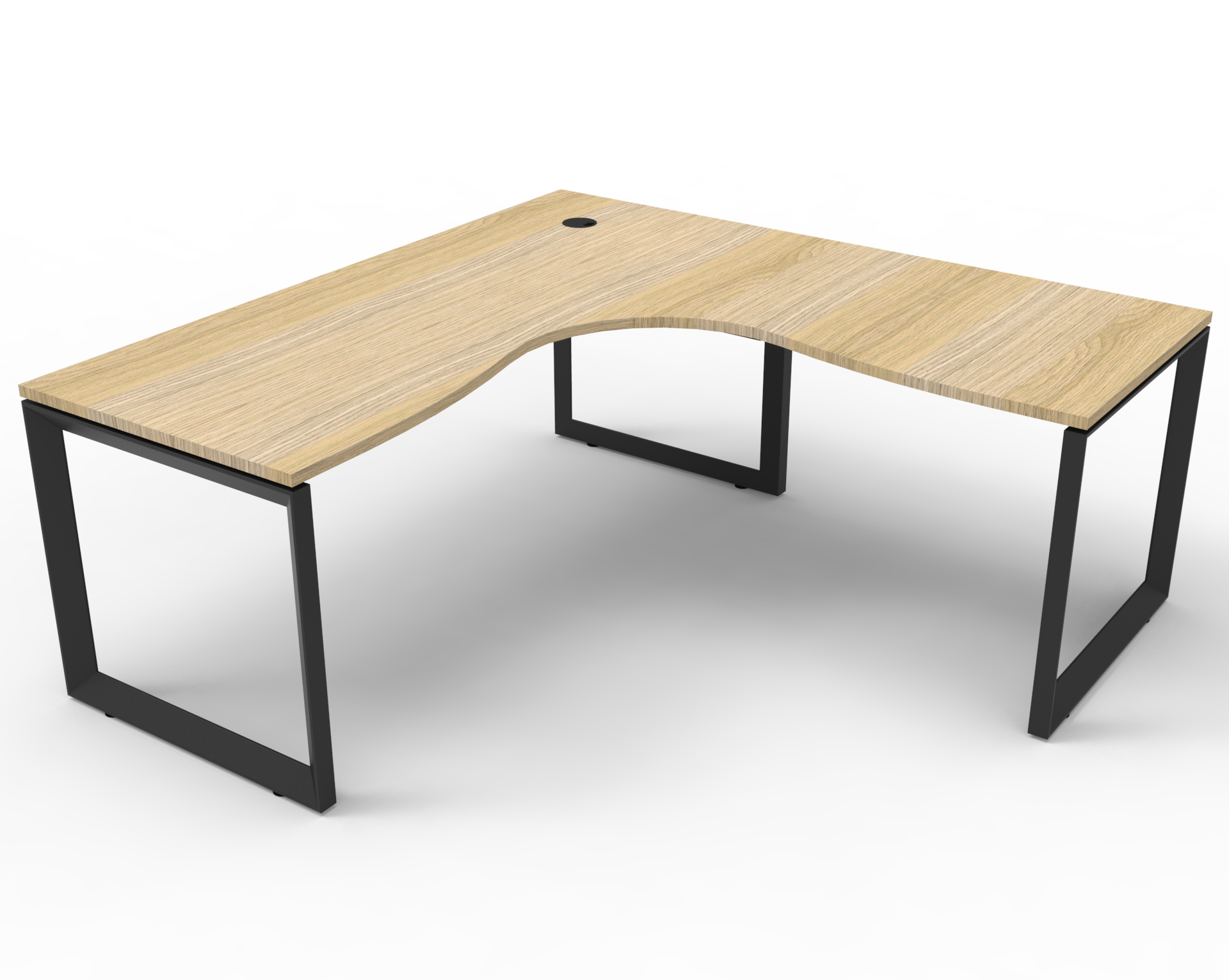 Loop 1 Person Corner Workstation